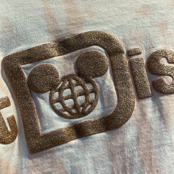 Walt Disney World Briar Rose Tie Dye Spirit Jersey XS Glitter - Picture 8 of 8